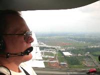 Jim Flies the Plane