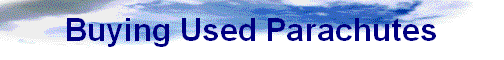 Buying Used Parachutes